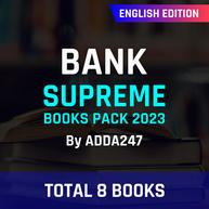 Bank Supreme Books Pack 2023 (English Printed Edition) By ADDA247